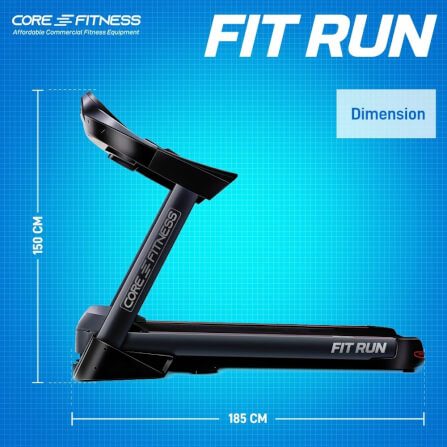 ลู่วิ่งไฟฟ้า CORE-FITNESS FIT RUN - AC 5HP (PEAK 7HP) ความชัน 18 ระดับ รองรับ ZWIFT & HR_7