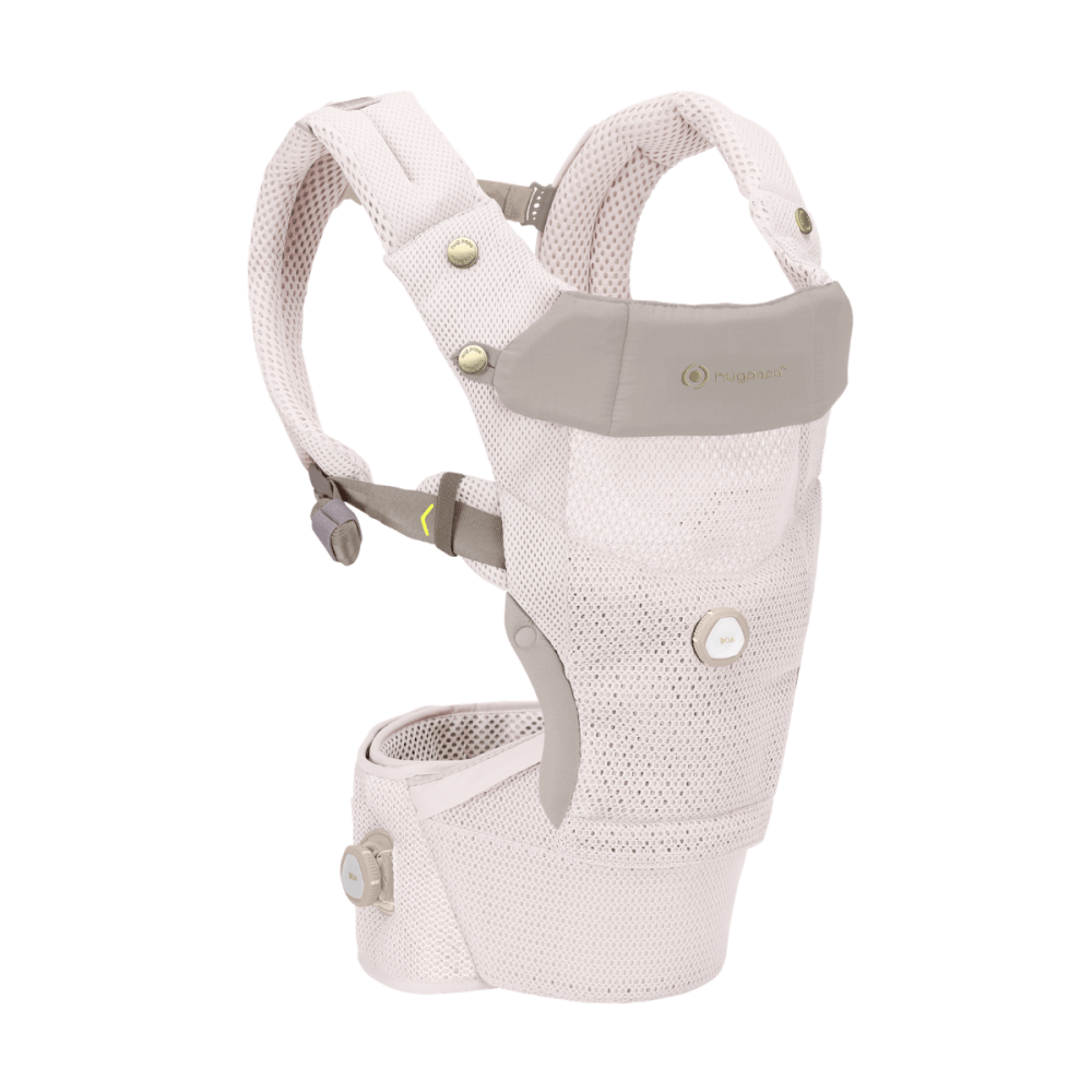 เป้อุ้ม​ HUGPAPA รุ่น DIAL-FIT MAX (BABY CARRIER) สีครีมอมเทา_0