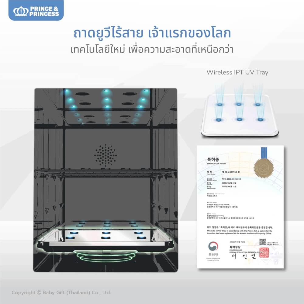 เครื่องอบยูวี PRINCE & PRINCESS รุ่น UV FLEX