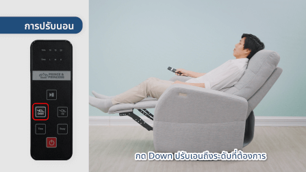 เก้าอี้ปรับนอนไฟฟ้า PRINCE & PRINCESS สำหรับคุณแม่ LULLANEST AUTO SWING สีงาช้าง_10