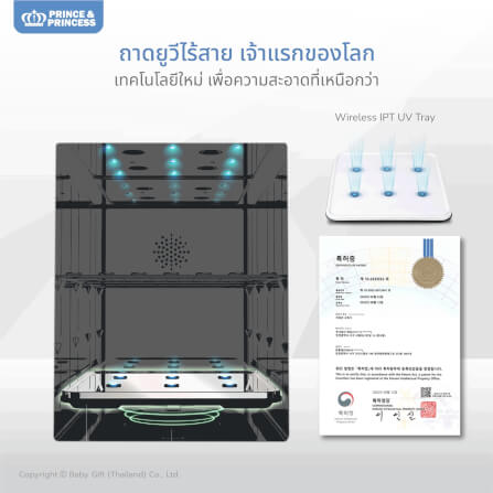 เครื่องอบยูวี PRINCE & PRINCESS รุ่น UV FLEX_2