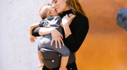 เป้อุ้ม​ HUGPAPA รุ่น DIAL-FIT PRO (3IN1 HIP SEAT CARRIER) สีเทา_6