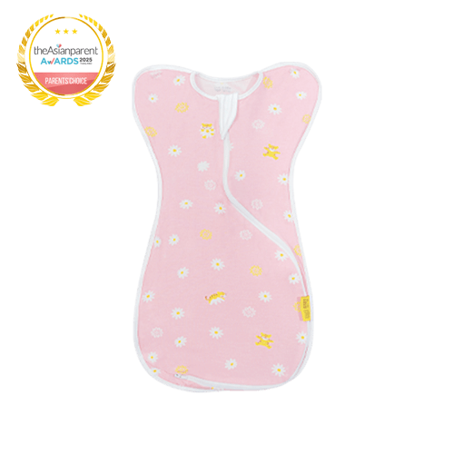 ถุงนอนเด็ก BABY TATTOO แบบซิป S ไซซ์ S สีชมพู