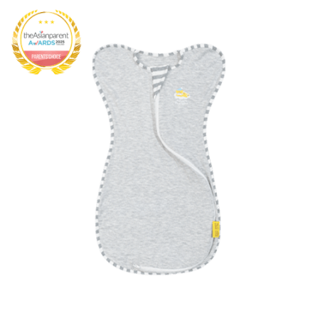 ถุงนอนเด็ก BABY TATTOO แบบซิป S ไซซ์ L สีเทา_0