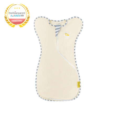 ถุงนอนเด็ก BABY TATTOO แบบซิป S ไซซ์ M สีเหลือง_0