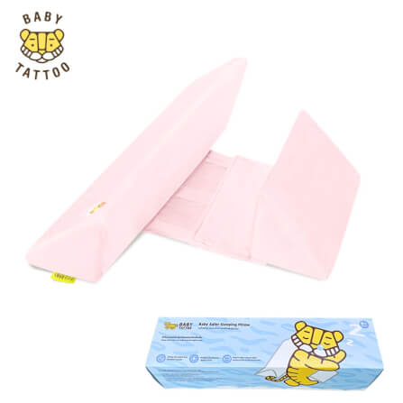 หมอนจัดท่านอน BABY TATTOO สีชมพู_0