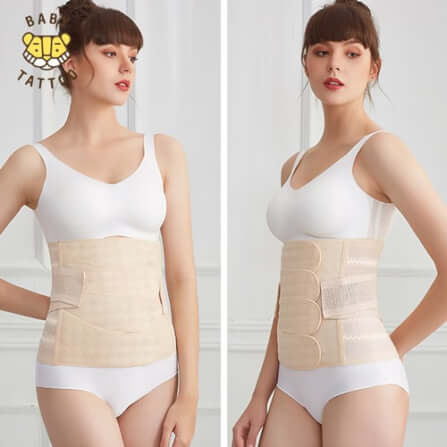 เข็มขัดกระชับสัดส่วน BABY TATTOO  ไซซ์ L สีเนื้อ แบบที่ 2 _5