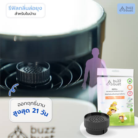 ผงล่อยุงและแมลง BUZZBUST สำหรับเครื่องดักยุงในบ้าน_3