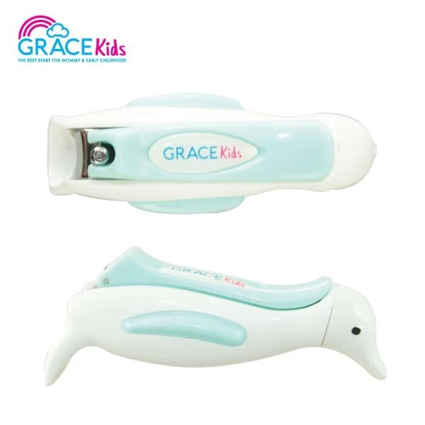 กรรไกรตัดเล็บเด็กลายการ์ตูน Grace Kids  สีชมพู_4