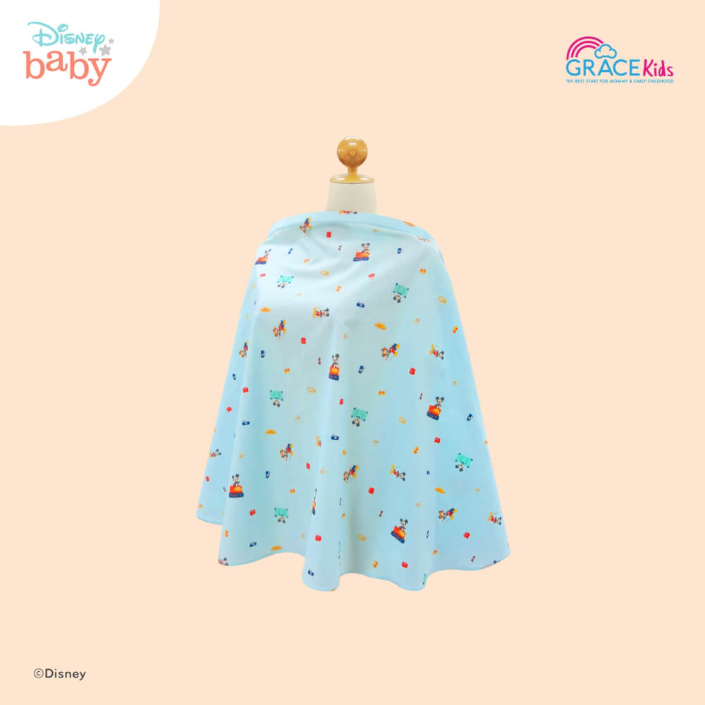 ผ้าคลุมให้นม GRACE KIDS ลายMickey Travel in Style