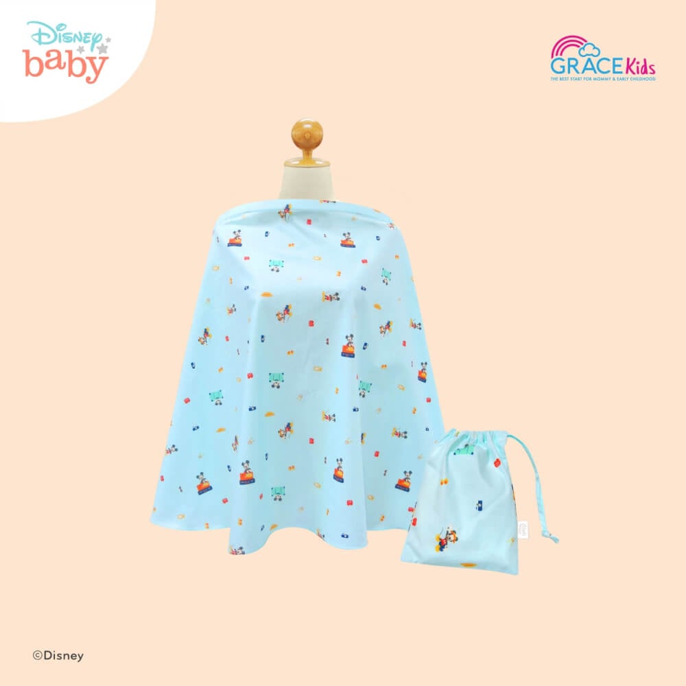ผ้าคลุมให้นม GRACE KIDS ลายMickey Travel in Style
