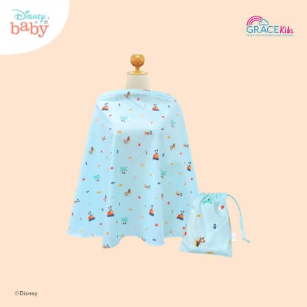 ผ้าคลุมให้นม GRACE KIDS ลายMickey Travel in Style_2