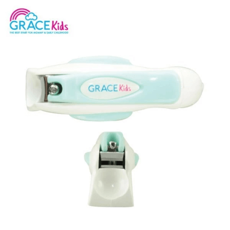 กรรไกรตัดเล็บเด็กลายการ์ตูน Grace Kids  สีชมพู_3