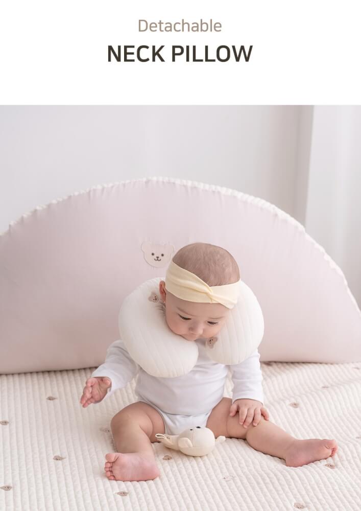 เบาะรองรถเข็น คาร์ซีท ARIBEBE ผ้า MICROMODAL ลายไดโนเสาร์_4