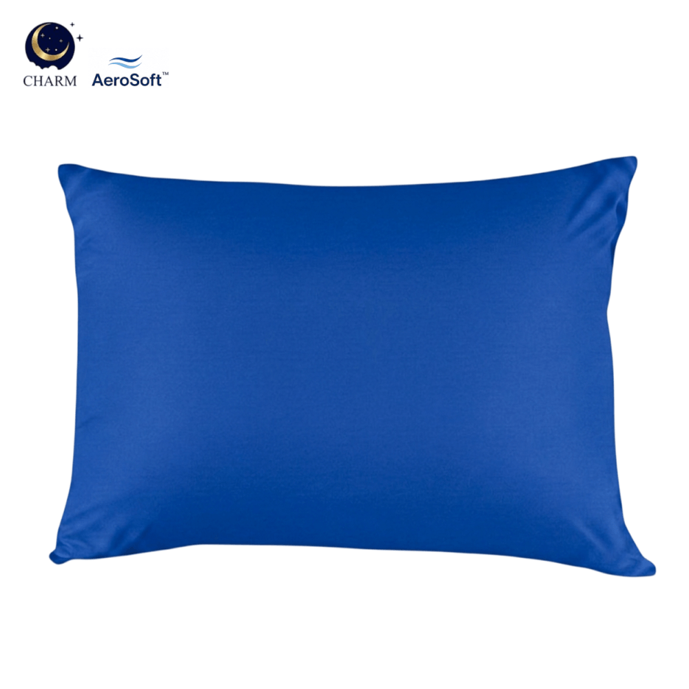 ปลอกหมอนหนุน CHARM ROYAL BLUE AEROSOFT&trade; MICROTEX 26 X 36 นิ้ว สีน้ำเงิน