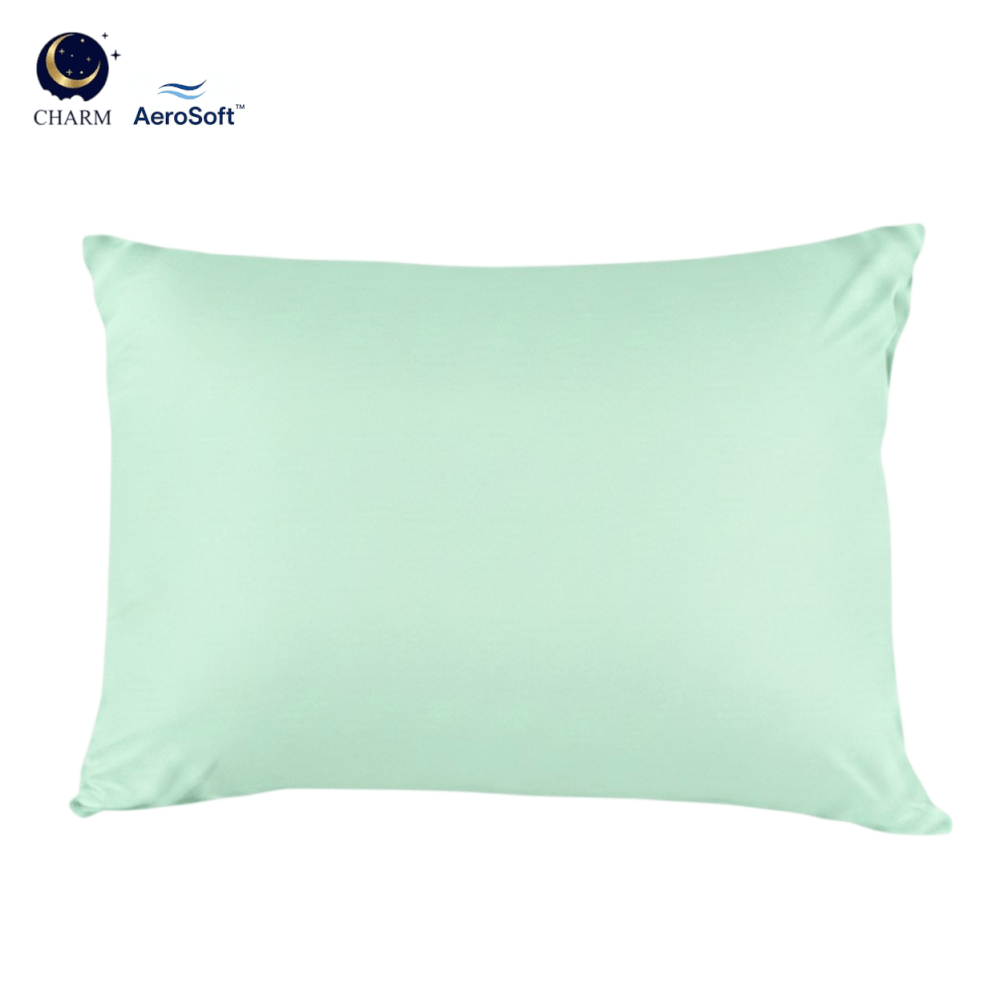 ปลอกหมอนหนุน CHARM AEROSOFT&trade; MICROTEX 26 X 36 นิ้ว สีเขียวมิ้นท์
