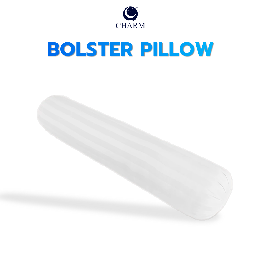 CHARM หมอนข้าง รุ่น COMFORT ขนาด 14 X 42 นิ้ว นุ่มสบาย ใช้ได้ทุกวัน_0