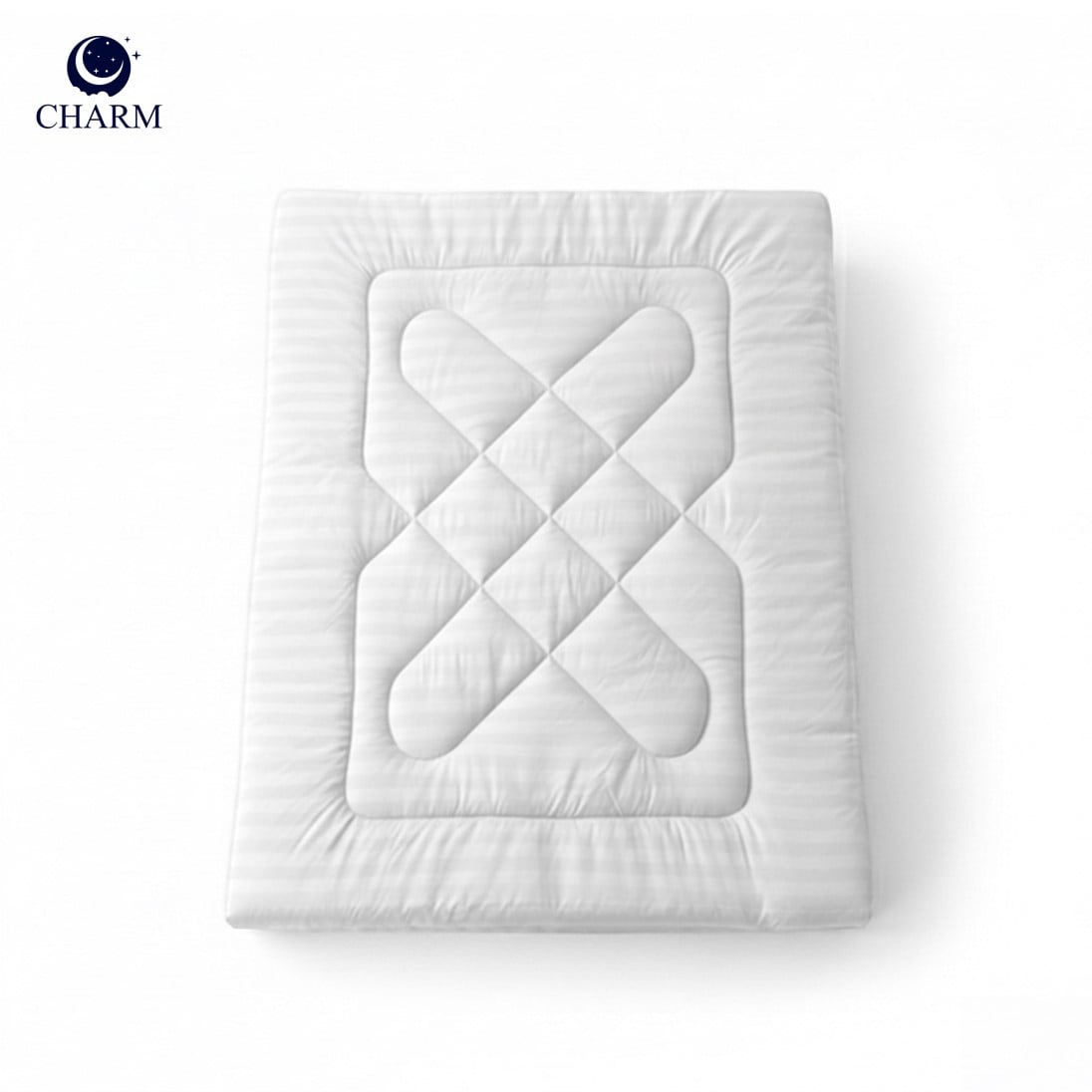 ท็อปเปอร์ 3.5 ฟุต CHARM ลาย CLOUD 9 สีขาว_0