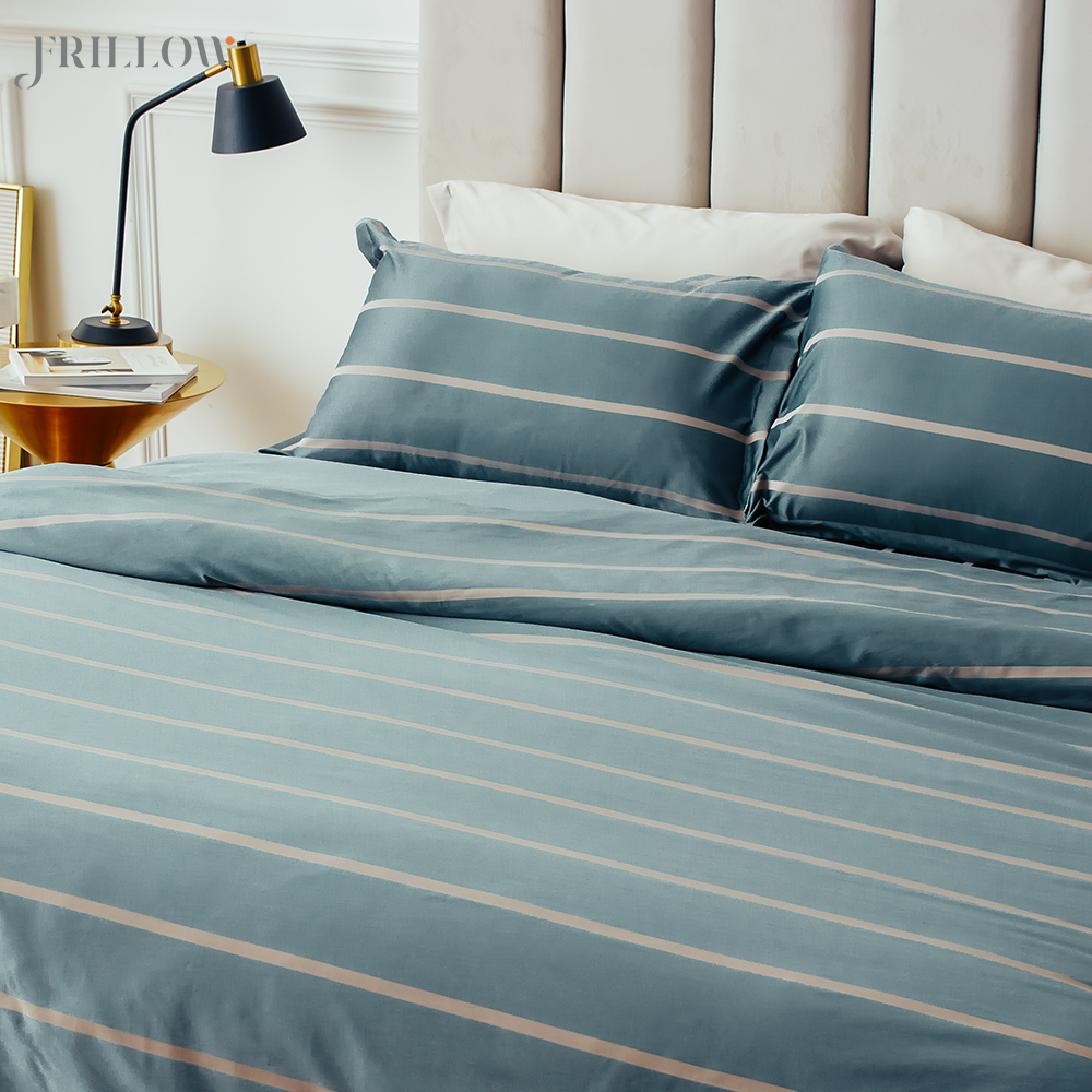ชุดปลอกผ้านวม 100X90 นิ้ว FRILLOW 800TC COTTON SILK – สี ECLIPSE GREY คอลเลคชั่น PRESTIGE_1
