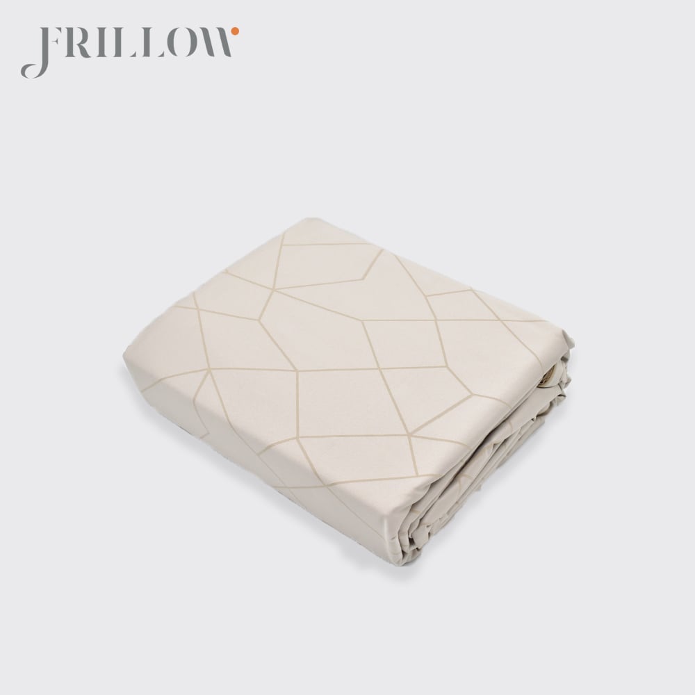 ชุดปลอกผ้านวม 100X90 นิ้ว FRILLOW 800TC – สี FLAWLESS SAND คอลเลคชั่น PRESTIGE_3