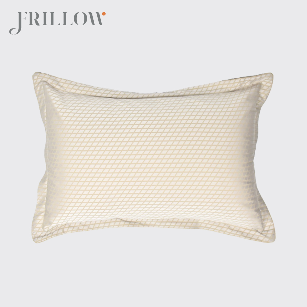 ชุดผ้าปูที่นอน 5ฟุต 3ชิ้น FRILLOW 800TC COTTON SILK สี CONQUER OF DAY คอลเลคชั่น PRESTIGE_3