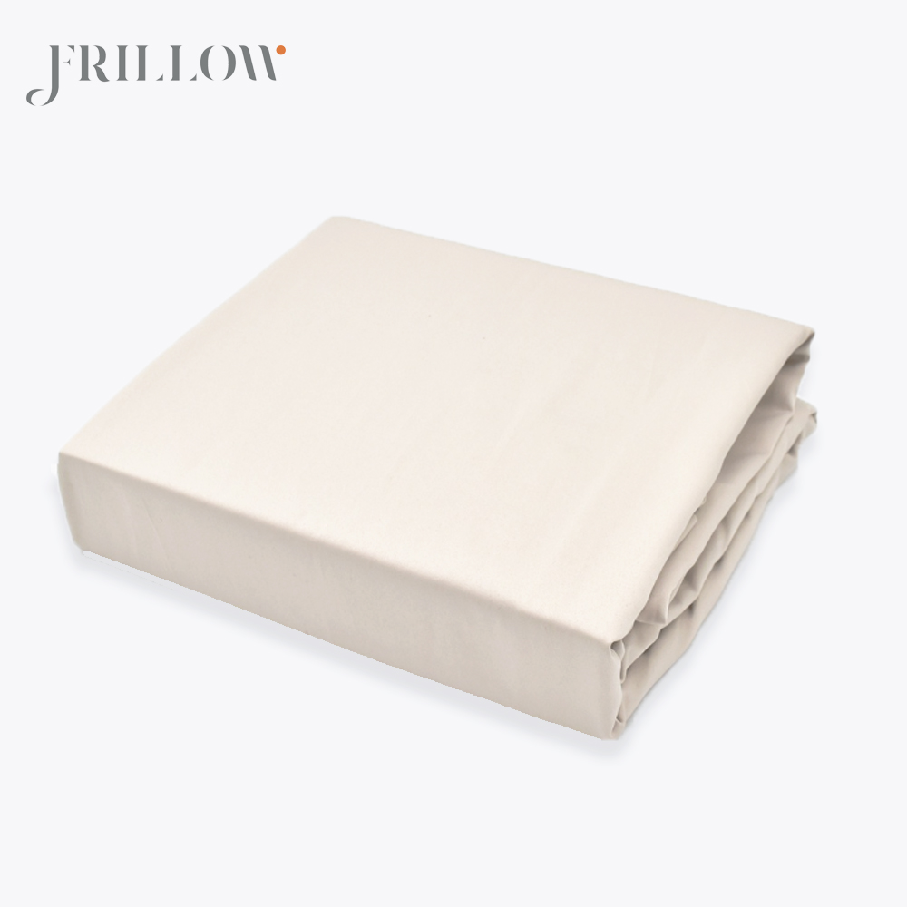 ชุดปลอกผ้านวม 100X90 นิ้ว FRILLOW 800TC COTTON SILK – สี BRIGHT BEIGE คอลเลคชั่น PRESTIGE_3