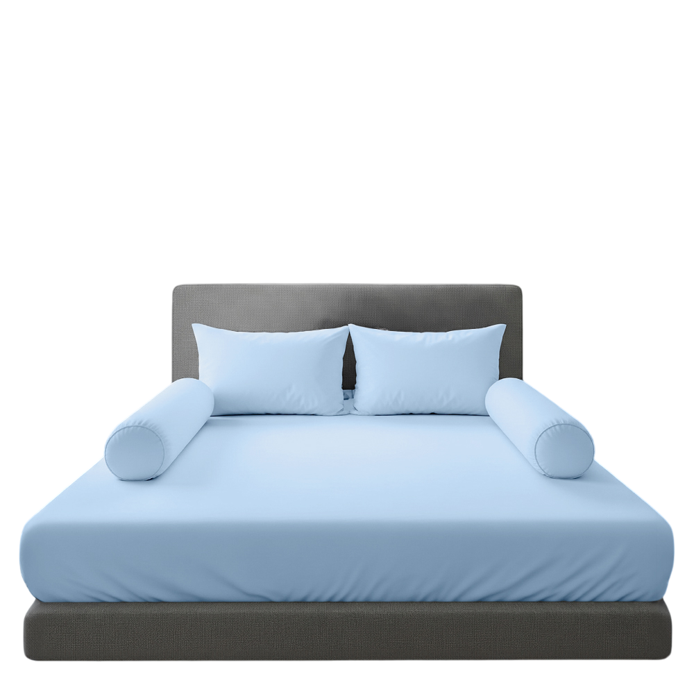 ชุดผ้าปูที่นอน 6ฟุต 5 ชิ้น CHARM รุ่น คลาสสิค OCEAN BLUE ไม่รวมผ้านวมZ_7