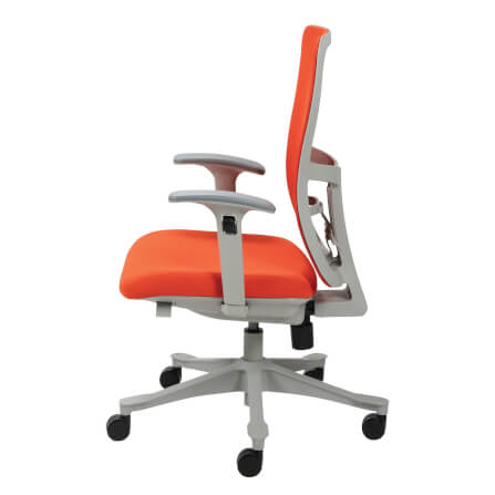 เก้าอี้สำนักงาน PRACTIKA DYNAMIC-M สีส้ม_2