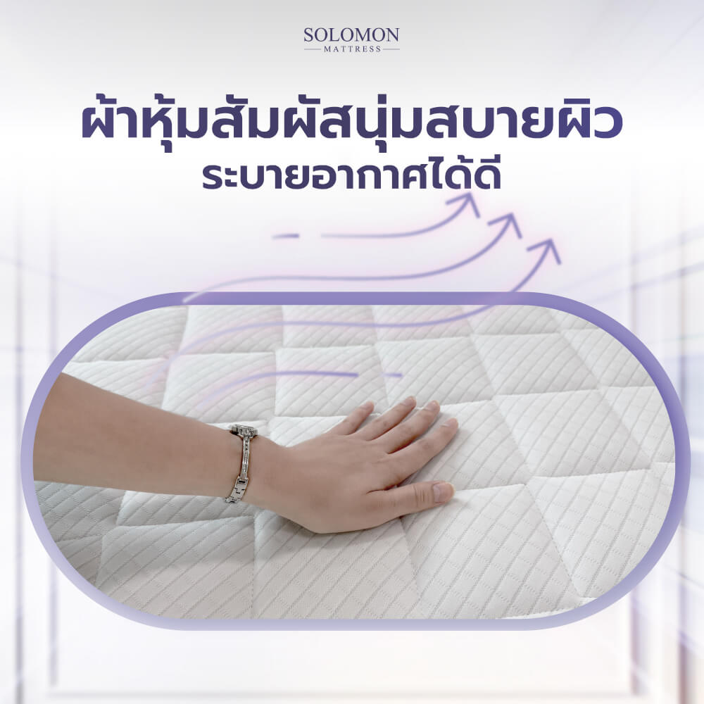 ที่นอน 5 ฟุต SOLOMON รุ่น POPPY หนา 9 นิ้ว_4