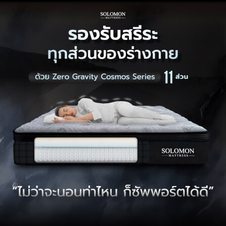 ที่นอน SOLOMON รุ่น POTTER 3.5 ฟุต หนา 12 นิ้ว จัดส่งแบบอัดสุญญากาศ_3