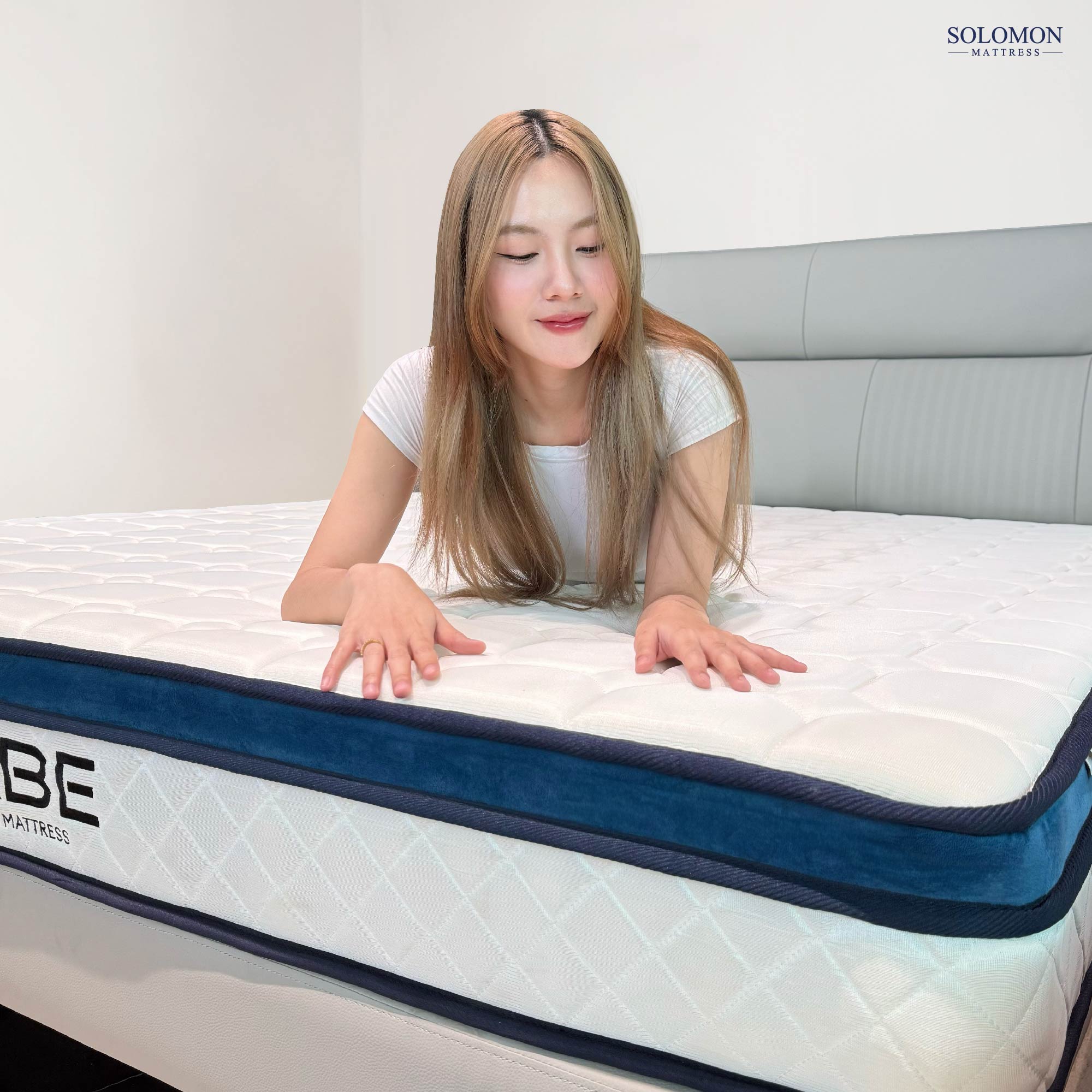ที่นอนพ็อกเก็ตสปริง 6 ฟุต SOLOMON รุ่น BABE หนา 9 นิ้ว จัดส่งแบบอัดสุญญากาศ_9