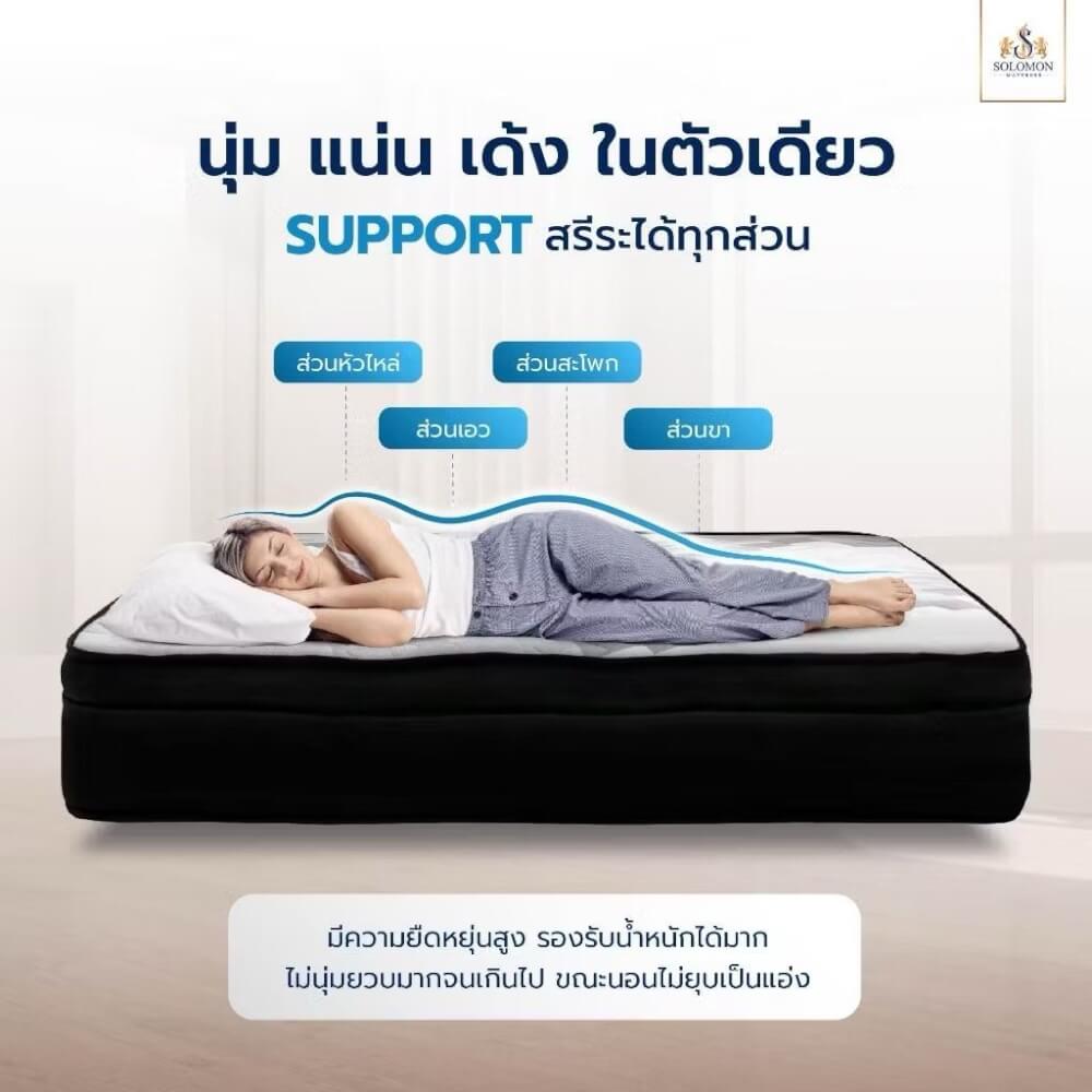 ที่นอน 6 ฟุต SOLOMON รุ่น Pluto หนา 11 นิ้ว_3