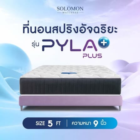 ที่นอน 5 ฟุต SOLOMON รุ่น PYLA PLUS หนา 9 นิ้ว _1