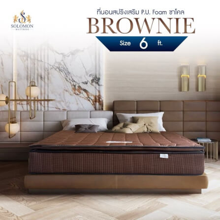 ที่นอน 6 ฟุต SOLOMON รุ่น Brownie หนา 10 นิ้ว _2