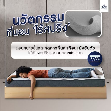 ที่นอน 3.5 ฟุต SOLOMON รุ่น ดูดวิญญาณ หนา 4 นิ้ว_3