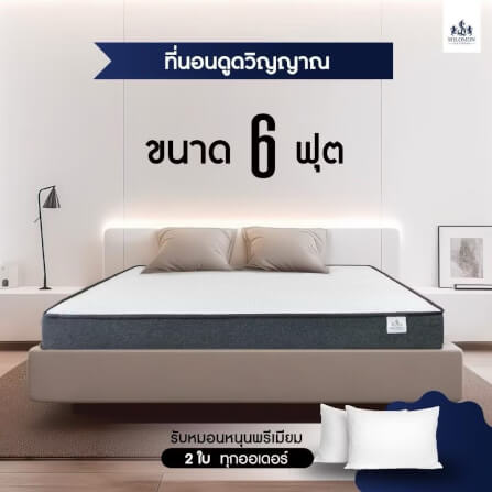 ที่นอน 3.5 ฟุต SOLOMON รุ่น ดูดวิญญาณ หนา 4 นิ้ว_7