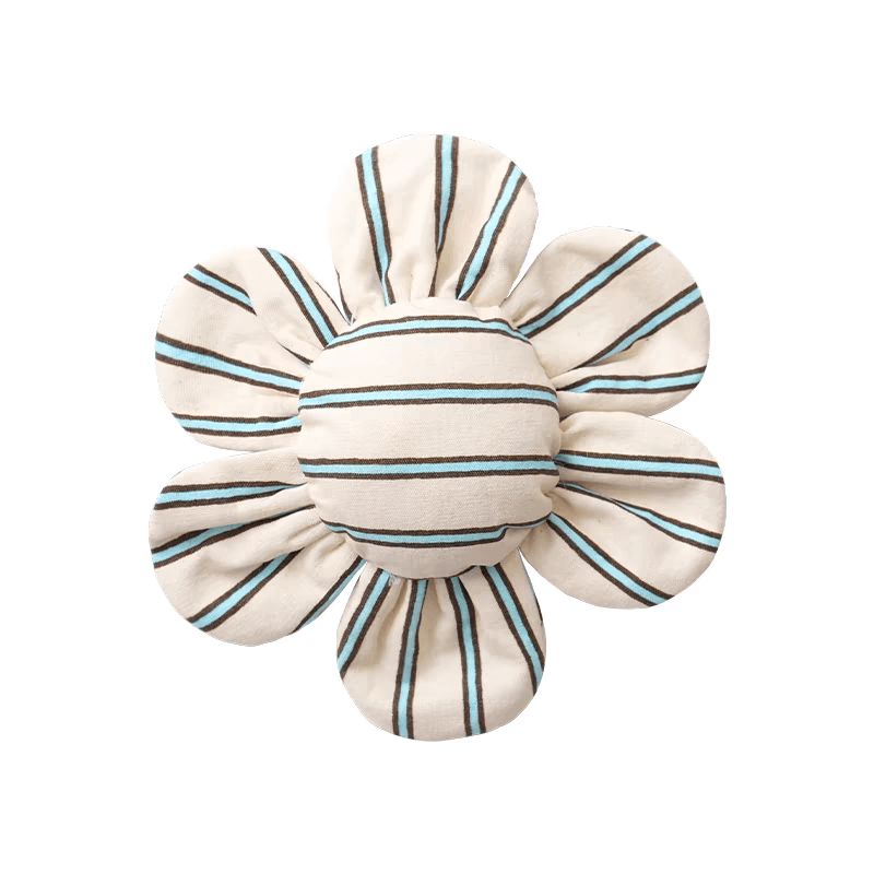 ของเล่นสัตว์เลี้ยง PUPPY GALLERY Stripe Daisy Toy สีครีม (มีเสียงเมื่อบีบ)