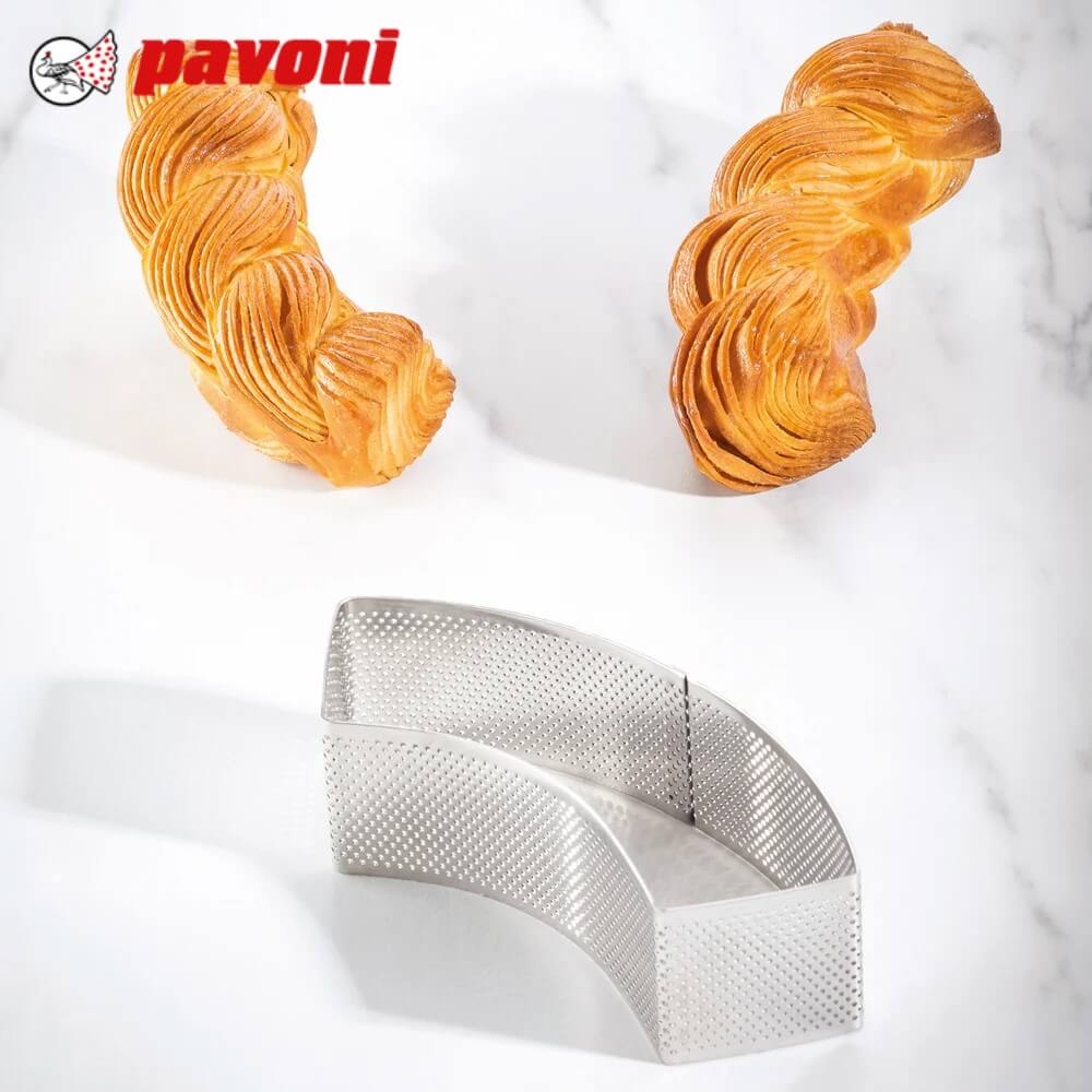 พิมพ์เค้กสแตนเลสเมซซาลูน่าเจาะรู PAVONI BW1436-56 ขนาด 15.7 ซม._2