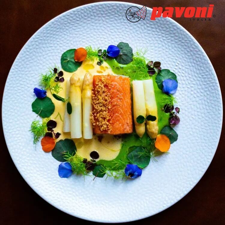พิมพ์อบซิลิโคนรูปหน่อไม้ฝรั่ง PAVONI BW2302-034 จำนวน 12 ชิ้น สีเทา