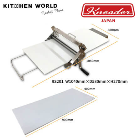เครื่องรีดแป้งพร้อมแผ่นรีดแป้ง JAPAN KNEADER MA0927-RS201 แมนนวล_10
