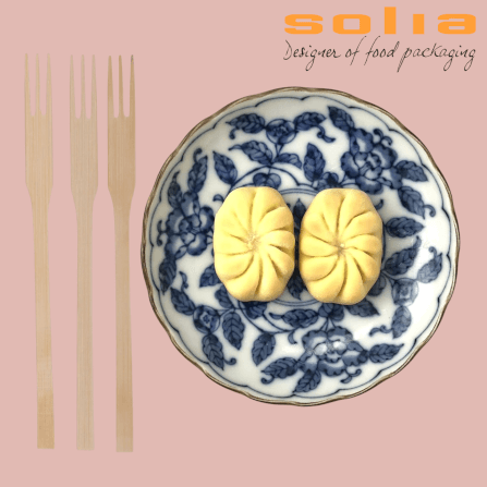 ส้อมจิ้มอาหารทำจากไม้ไผ่เนื้อแข็ง SOLIA VO11213 PK1209 แพ็ค 100 ชิ้น_5