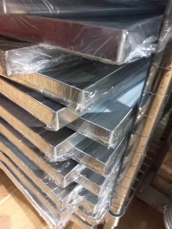 ถาดอบอลูมิเนียมขอบตรง DE BUYER BW4105 ขนาด 60X40X2 ซม._8