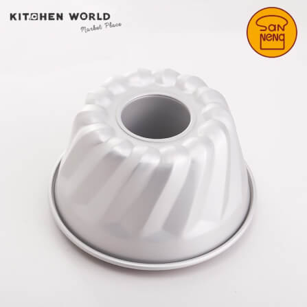 แม่พิมพ์เค้กบันด์อลูมิเนียมอัลลอยด์ SANNENG BW3165 ขนาด 18 ซม._9