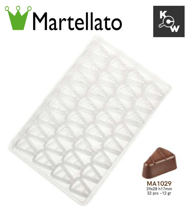 พิมพ์ช็อคโกแลตโพลีคาร์บอเนต Martellato MA1029_6