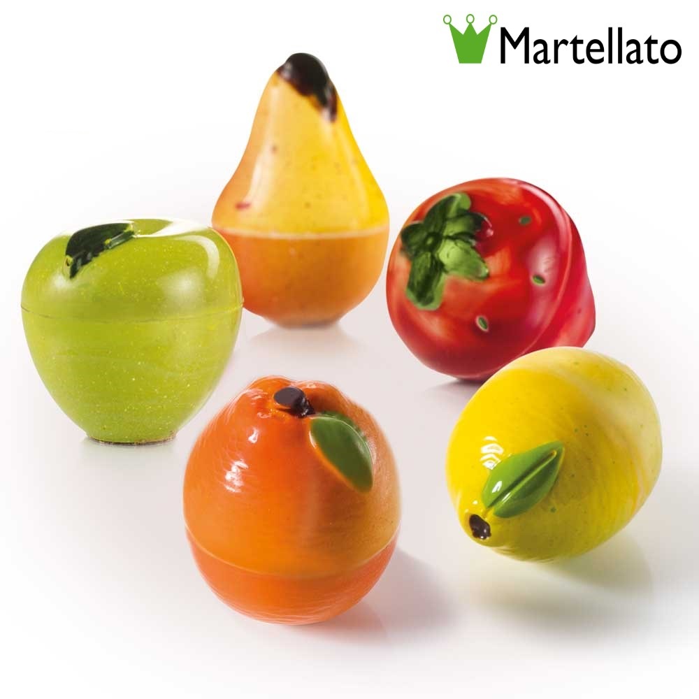 แม่พิมพ์ช็อกโกแลตรูปลูกแพร์ 3 มิติ Martellato 20FRUIT02_6