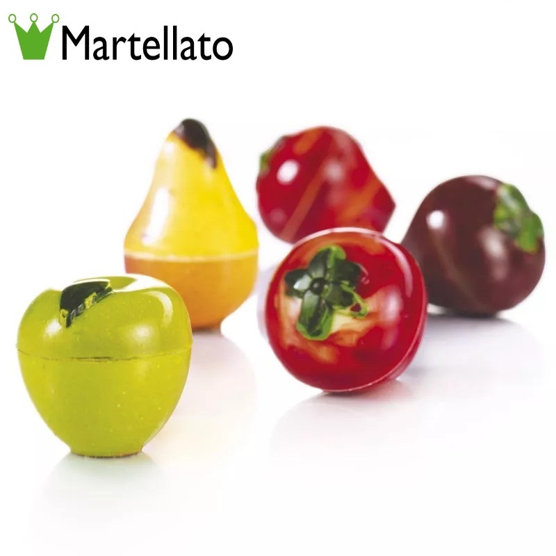 แม่พิมพ์ช็อกโกแลตรูปลูกแพร์ 3 มิติ Martellato 20FRUIT02_8