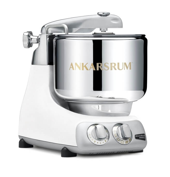 เครื่องนวดแป้งขนมปัง Ankarsrum Assistent AKM6230MW 7 ลิตร 1500 วัตต์ สีขาว