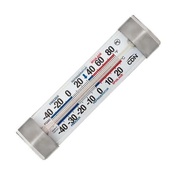 เครื่องวัดอุณหภูมิตู้เย็น/ช่องแช่แข็ง CDN FG80 สีเงิน