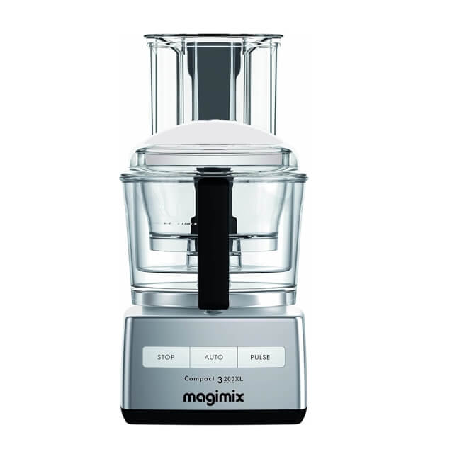 เครื่องบดสับอาหาร Magimix 18371F MA0873-SA Compact 3200XL สีเงิน
