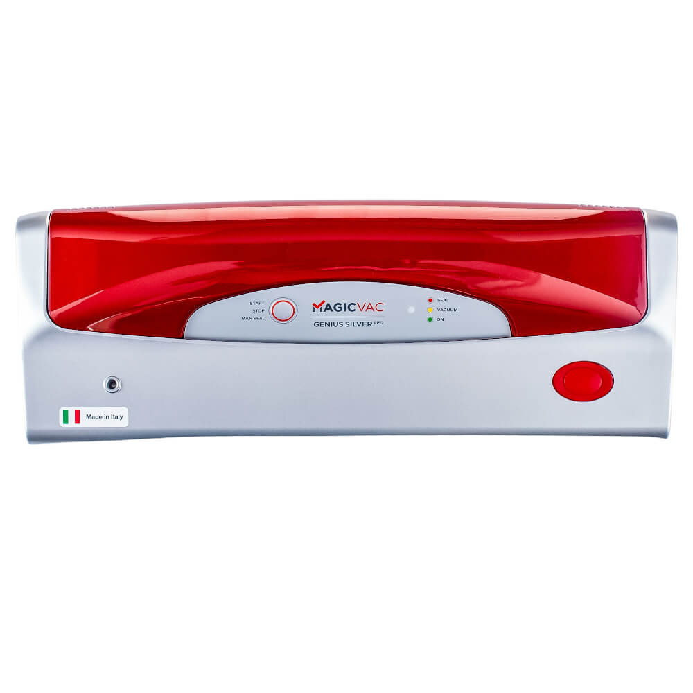 เครื่องซีลสูญญากาศ MagicVac V402PK3 Genius สีเงินแดง